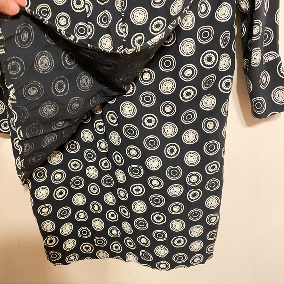 Vintage 1980s April Ray Polka Dot Retro Dress - Picture 3 of 7